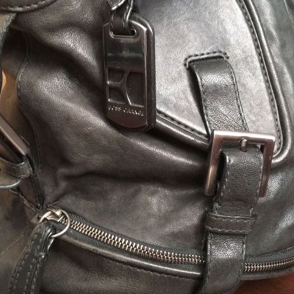 Big Leather Bag (hairspray for scale in pics) - Picture 2 of 8